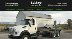 Desktop Screenshot of liskeytrucksales.com