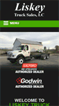 Mobile Screenshot of liskeytrucksales.com